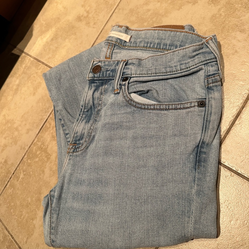 Abercrombie & Fitch Light Wash Skinny Jeans